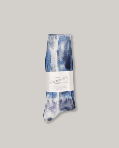 ANONYMOUS ISM SCATTER DYE CREW - BLUE