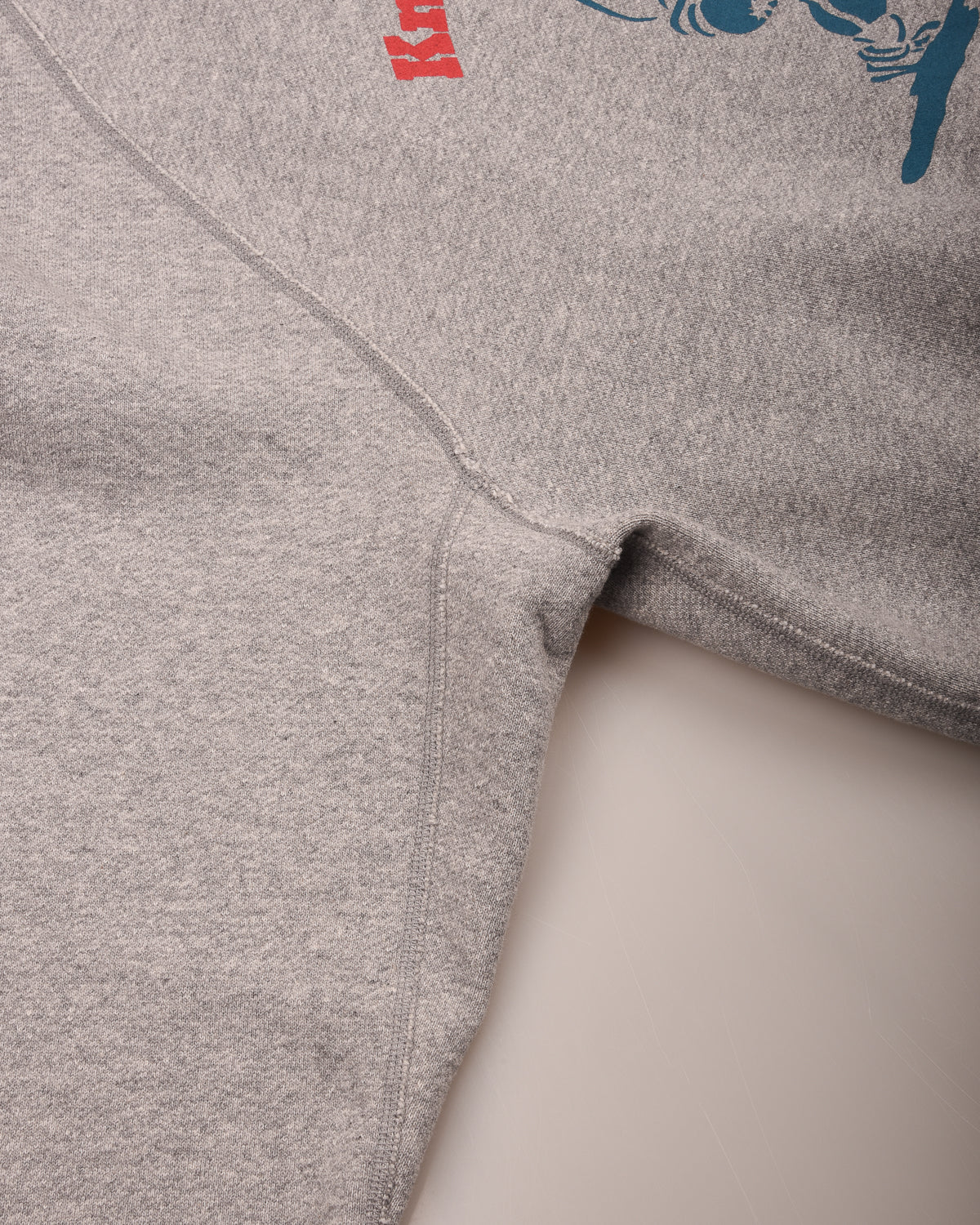 SUN SURF 'KNOCKOUT CLUB' SWEATSHIRT - HEATHER GREY