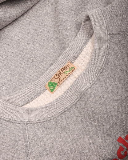 SUN SURF 'KNOCKOUT CLUB' SWEATSHIRT - HEATHER GREY