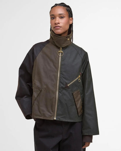 BARBOUR ARLENE WAX - BEECH/ ANCIENT TARTAN