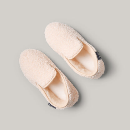 ARMOR LUX UNISEX SHERPA SLIPPERS - NATURE