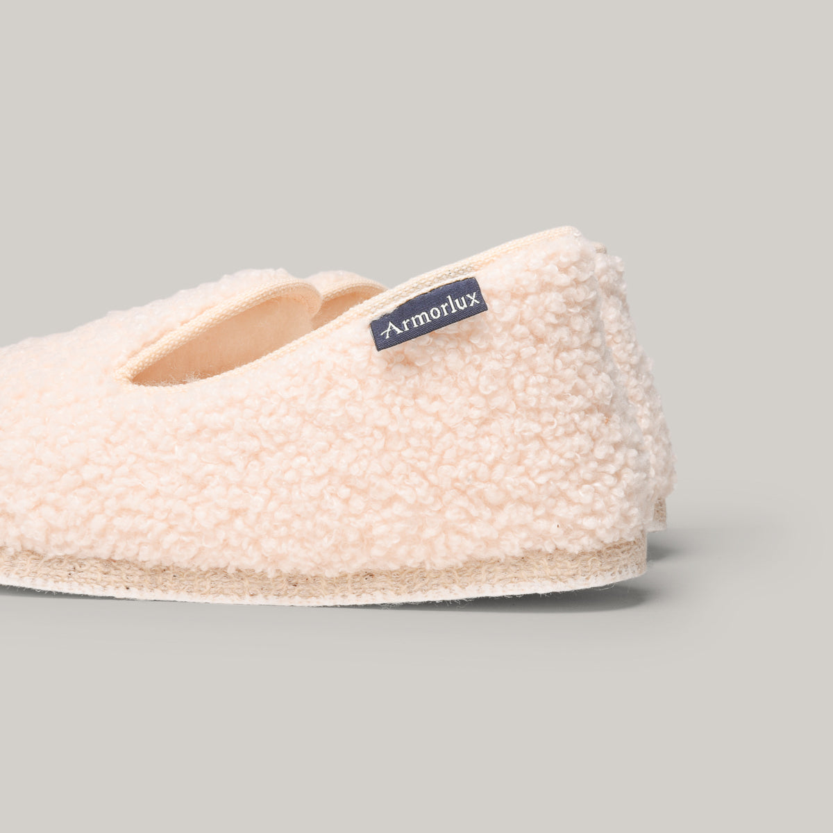 ARMOR LUX UNISEX SHERPA SLIPPERS - NATURE