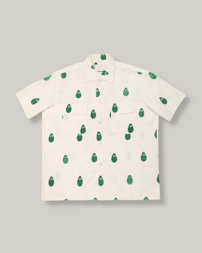 KARDO x MONITALY AVOCADO SHIRT - NATURAL