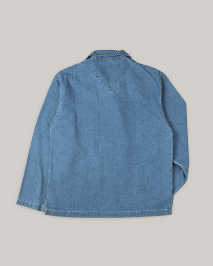 ARMOR LUX HERITAGE SMOCK -  MEDIUM BLUE DENIM
