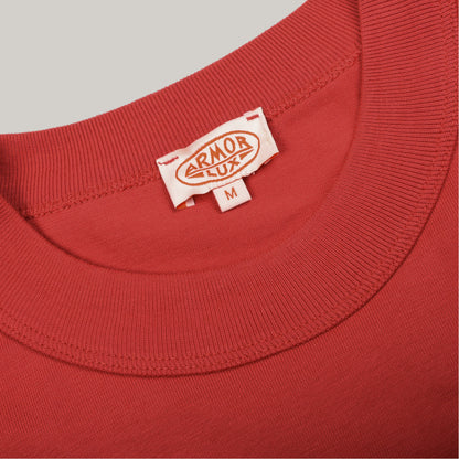 ARMOR LUX HERITAGE T-SHIRT - CARDINAL RED