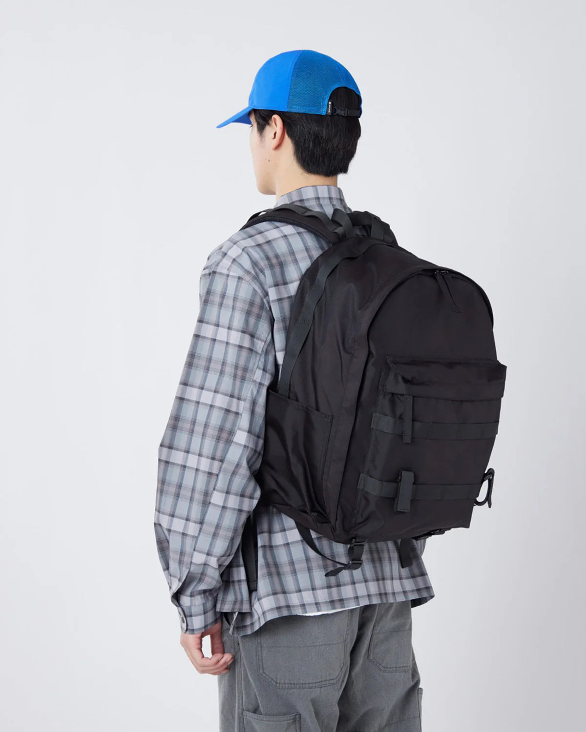 SNOW PEAK RECYCLED CORDURA BACKPACK - BLACK