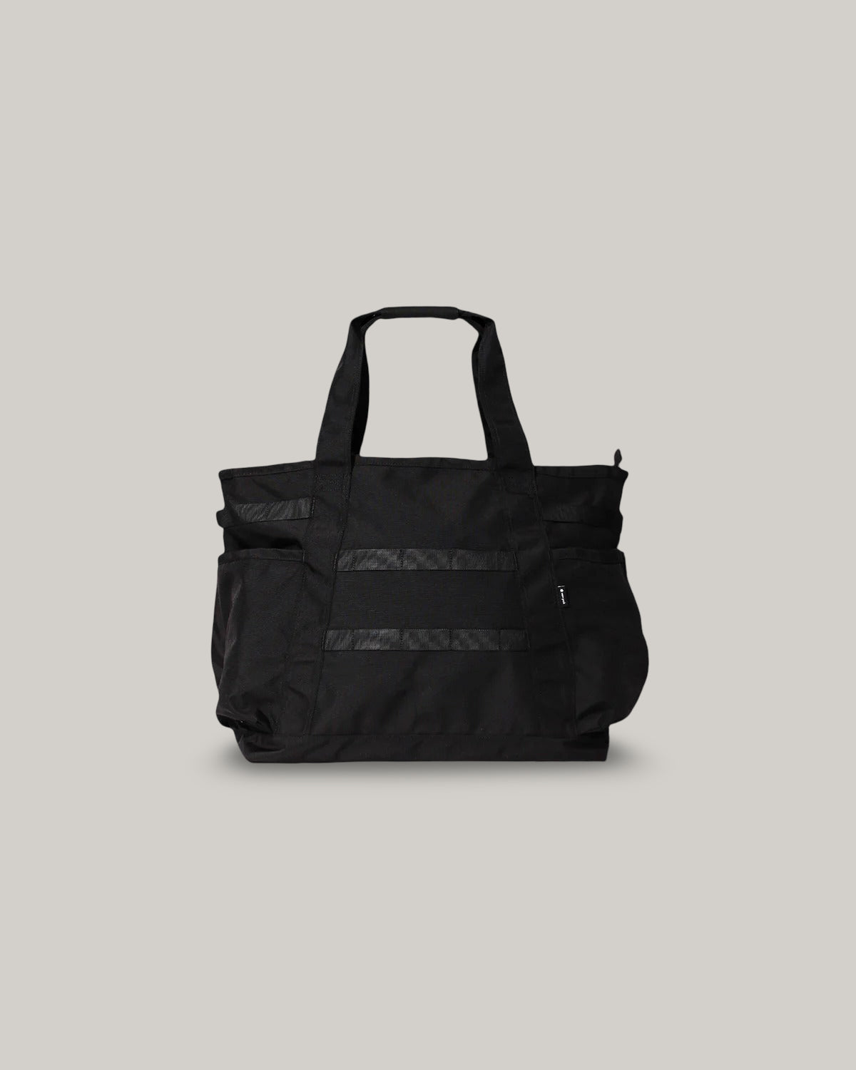 SNOW PEAK RECYCLED CORDURA TOTE BAG - BLACK