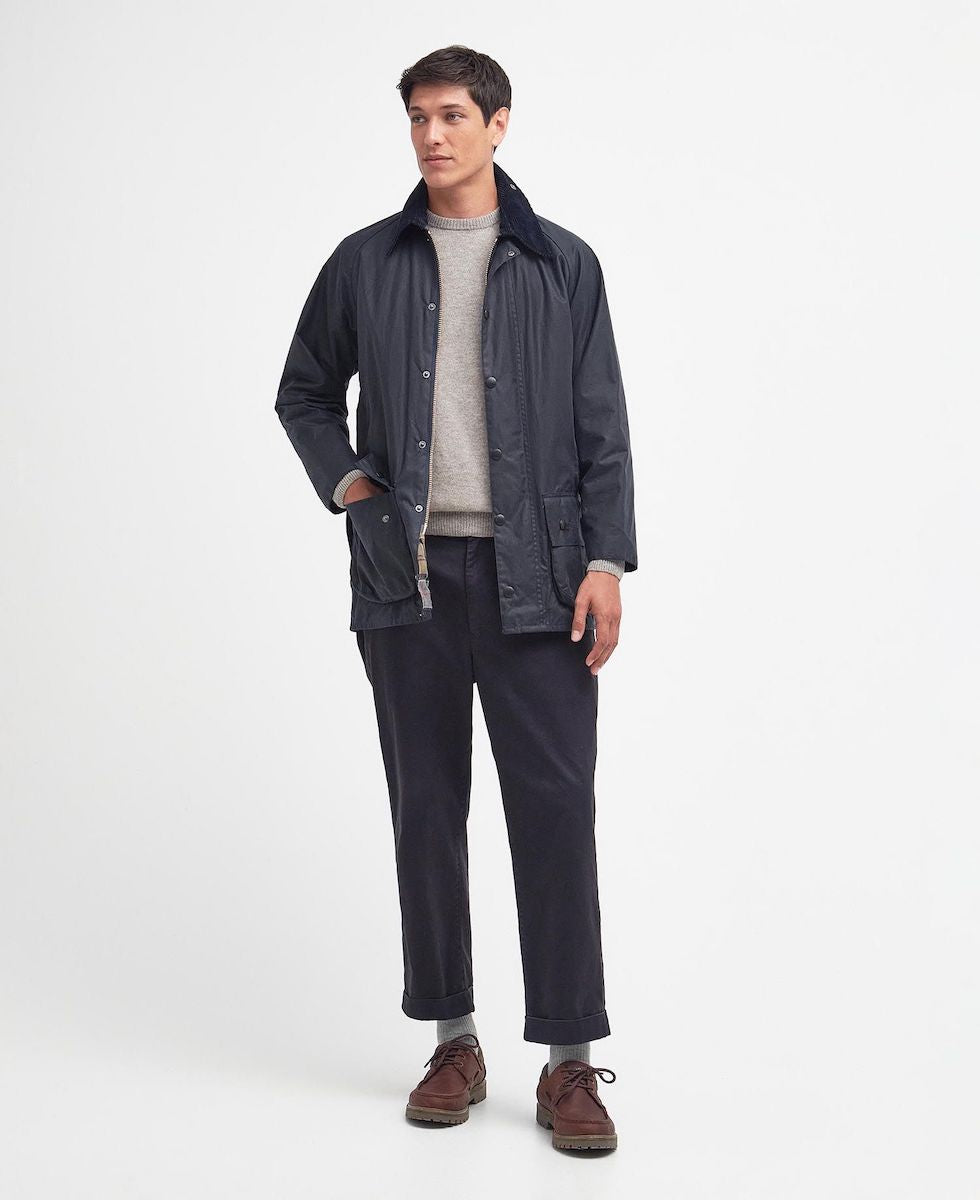 BARBOUR BEAUFORT JACKET - NAVY – Pickings and Parry