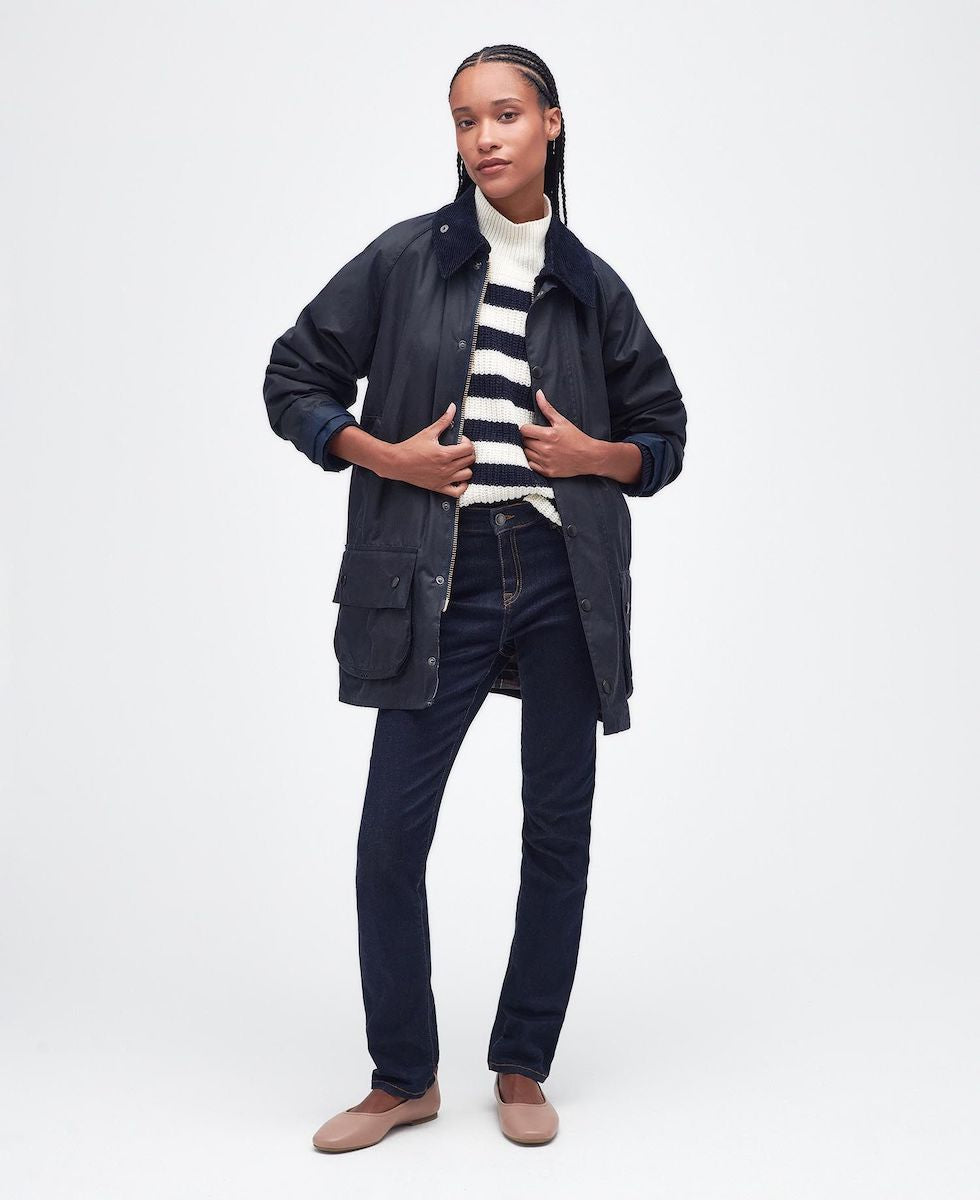 BARBOUR BEAUFORT JACKET - NAVY – Pickings and Parry