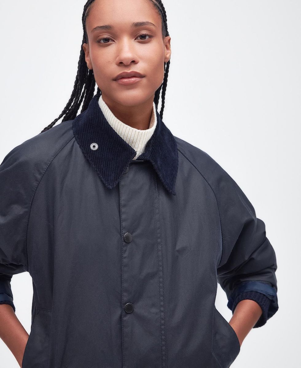 BARBOUR BEAUFORT JACKET - NAVY – Pickings and Parry