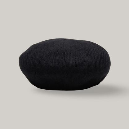 H.W. DOG & CO. COTTON CLUB BASIC BERET - BLACK