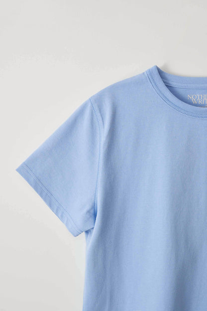 NOTHING WRITTEN BOBBA COTTON TEE - BLUE