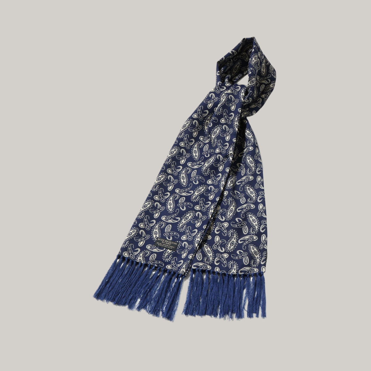 BUZZ RICKSON AVIATION ASSOCIATES RAYON SCARF - NAVY