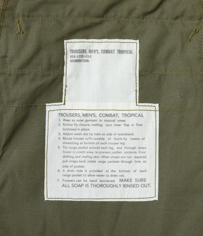 BUZZ RICKSON COMBAT TROPICAL SHORTS - OLIVE