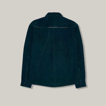 11.11 CORDUROY SHIRT - BOTTLE GREEN