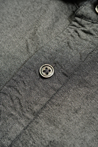 NIGEL CABOURN MAINLINE BRITISH OFFICERS SHIRT - BLACK