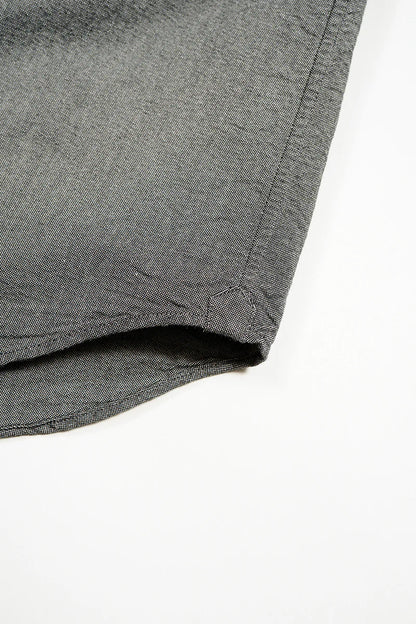 NIGEL CABOURN MAINLINE BRITISH OFFICERS SHIRT - BLACK