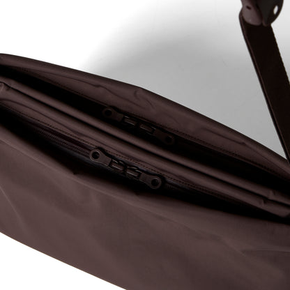 BLANKOF BELLOWS BAG 15 - (M) - ASH BROWN