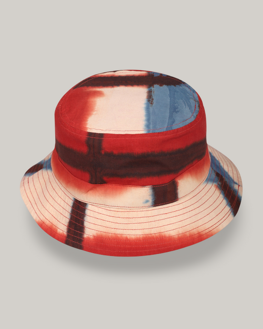 KARDO  BUCKET HAT - RED/ YELLOW