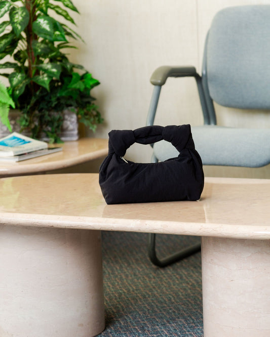 A BRONZE AGE - BAMBI BAG -  BLACK NYLON