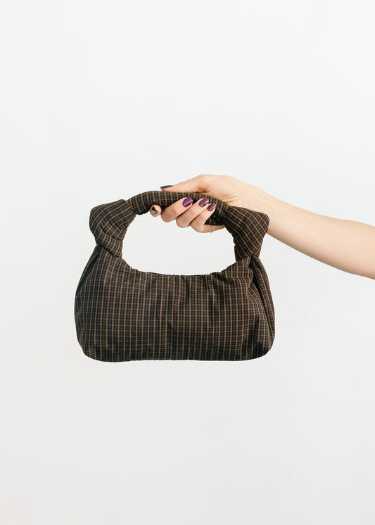 A BRONZE AGE - BAMBI BAG - TOASTED GINGHAM
