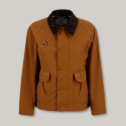 BARBOUR X NOAH WADING CASUAL JACKET - TOBACCO