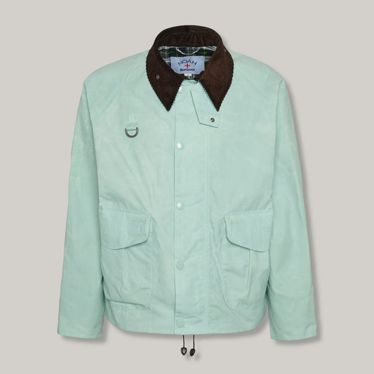 BARBOUR X NOAH WADING CASUAL JACKET - ICE BLUE