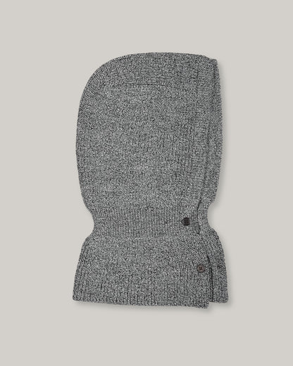 BATONER SOLID WOOL BALACLAVA - IVORY x BLACK