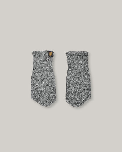 BATONER SOLID WOOL HAND WARMER - IVORY x BLACK