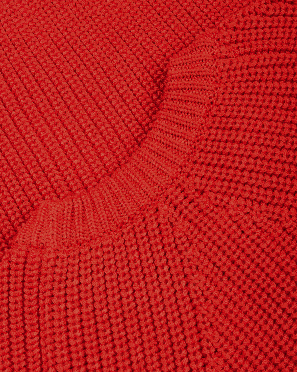 BATONER WOOL SIGNATURE CREW NECK - VERMILION