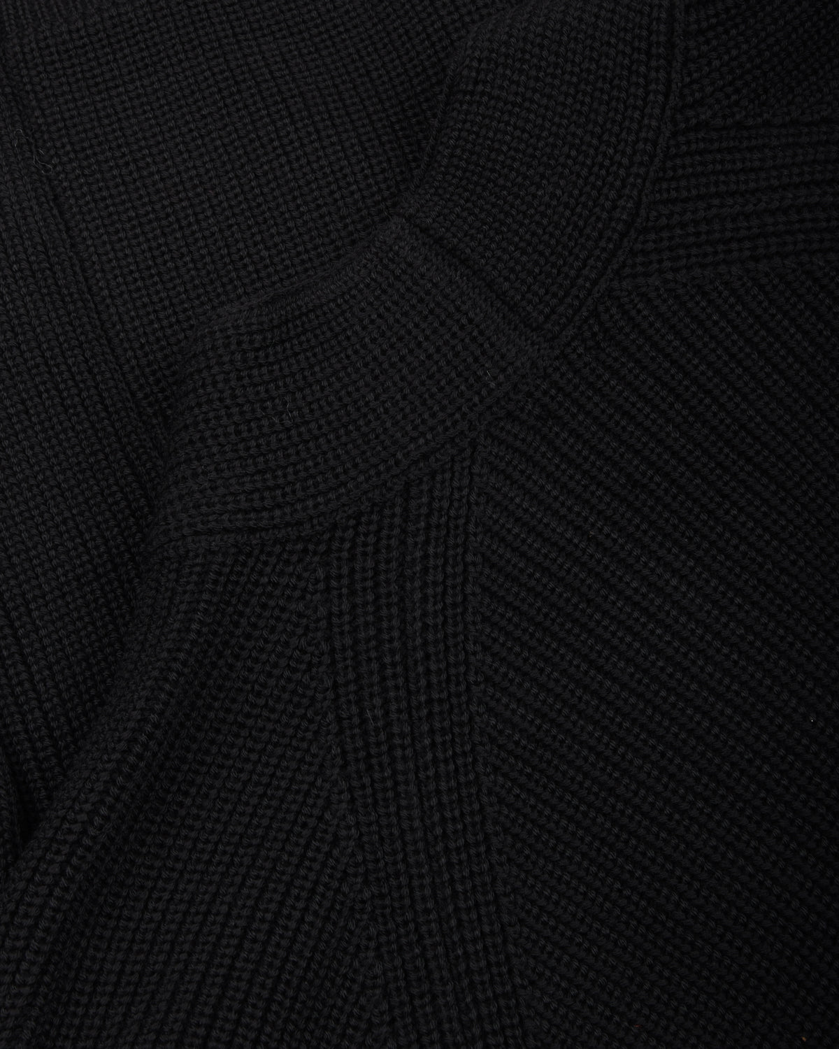 BATONER WOOL SIGNATURE SHAWL COLLAR CARDIGAN - BLACK