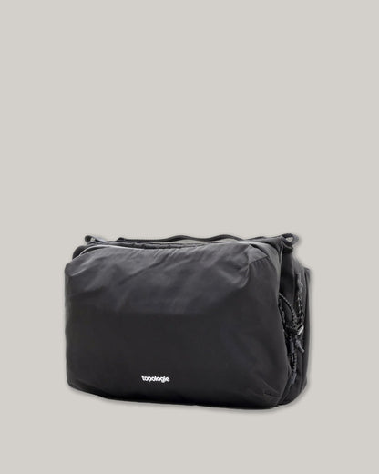 TOPOLOGIE BOTTLE SACOCHE LARGE BLACK TECH SATEEN