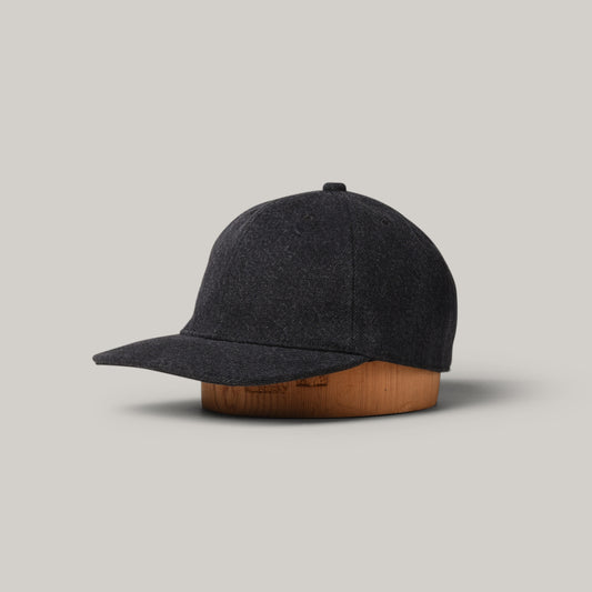 POTEN BLACK DENIM CAP - BLACK