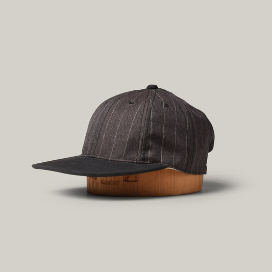 POTEN CLASSIC STRIPE CAP - BLACK