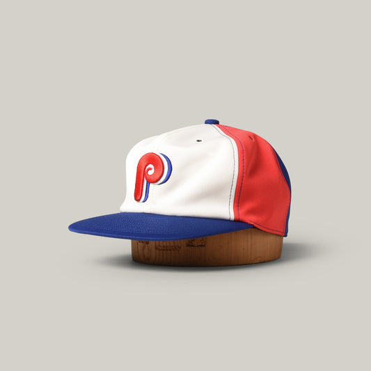 POTEN 80S LOGO CAP - BLUE/ WHITE/ RED