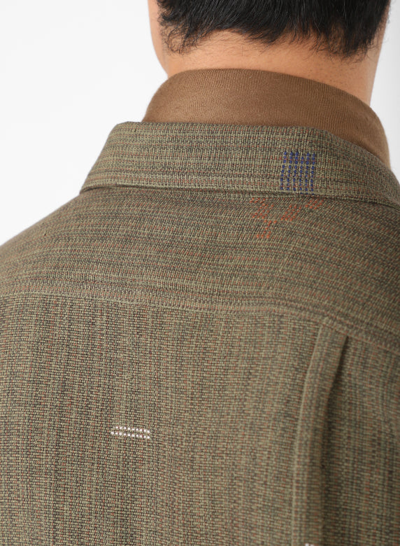 KARDO CHINTAN LS SHIRT - OLIVE