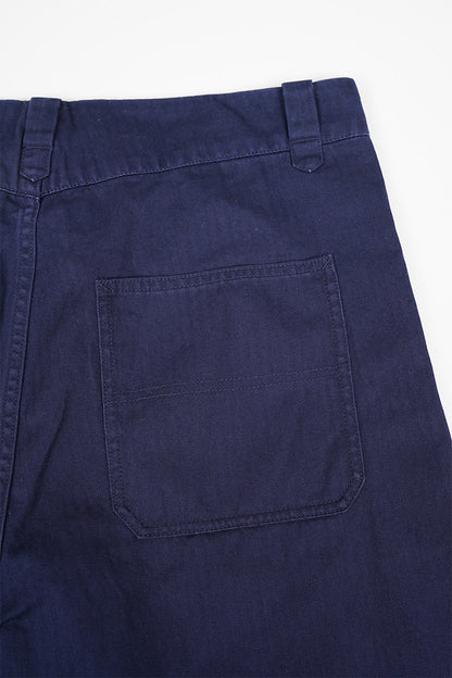 NIGEL CABOURN PT-02-02 CHORE PANTS HERRINGBONE -  DARK NAVY
