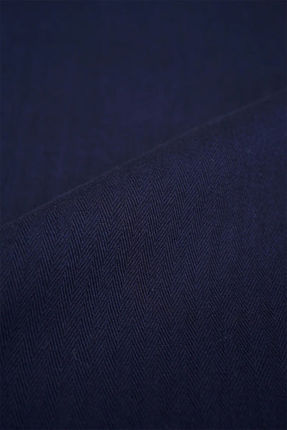 NIGEL CABOURN PT-02-02 CHORE PANTS HERRINGBONE -  DARK NAVY