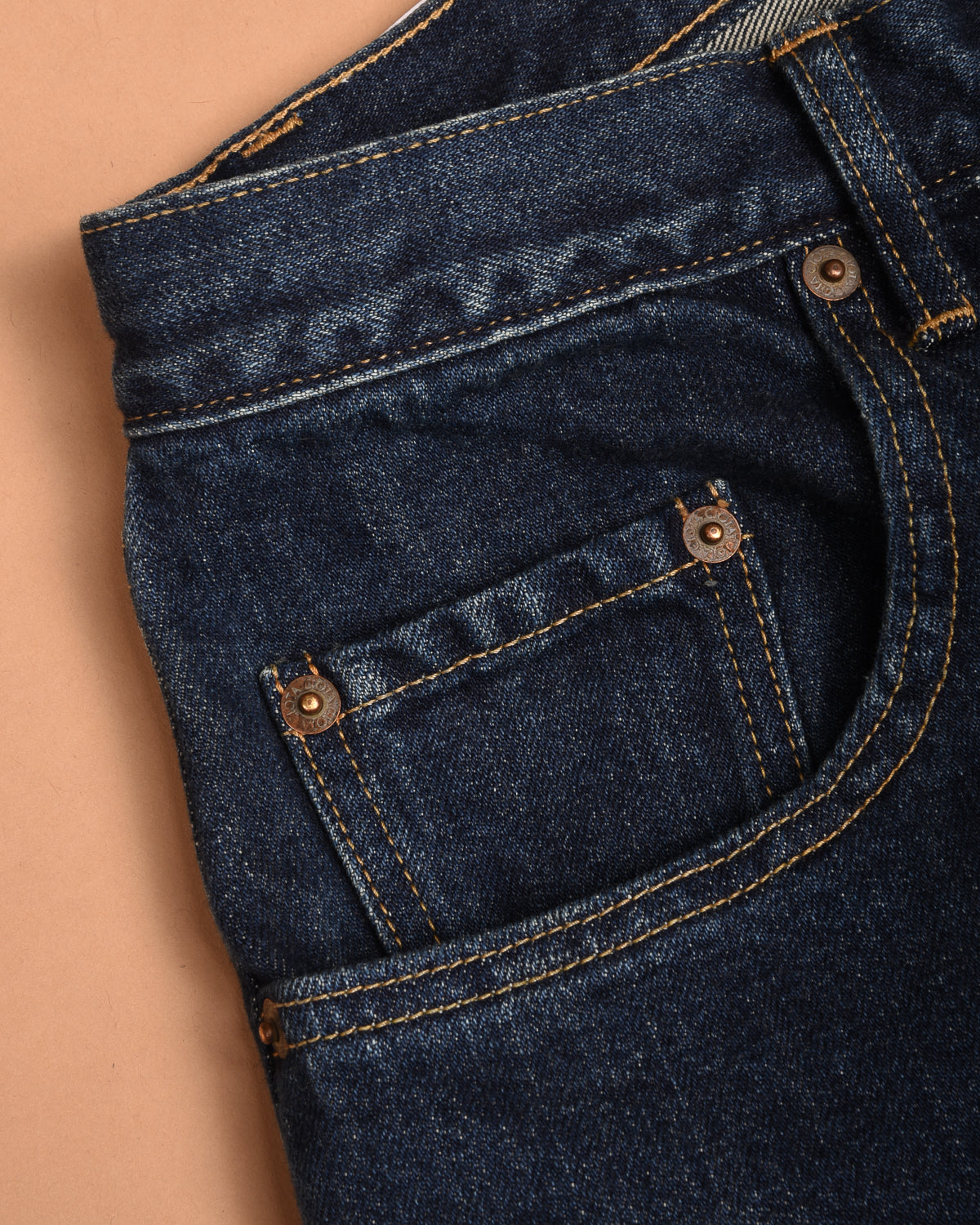 CIOTA BAGGY 5 POCKET PANTS - DEEP BLUE