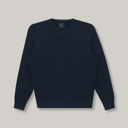 KNICKERBOCKER CREW SWEATSHIRT - NAVY