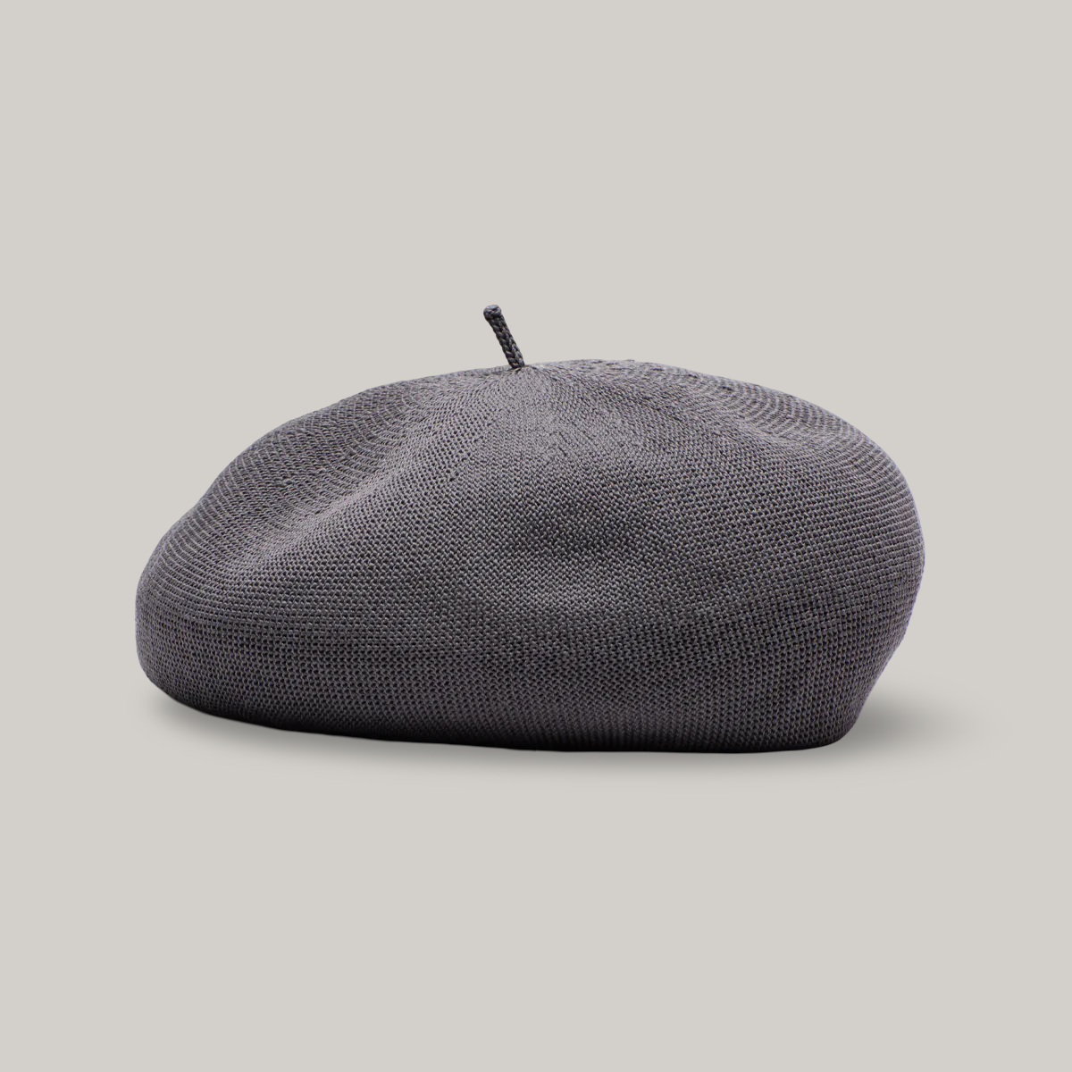 H.W. DOG & CO. COTTON CHOBO BERET - GREY