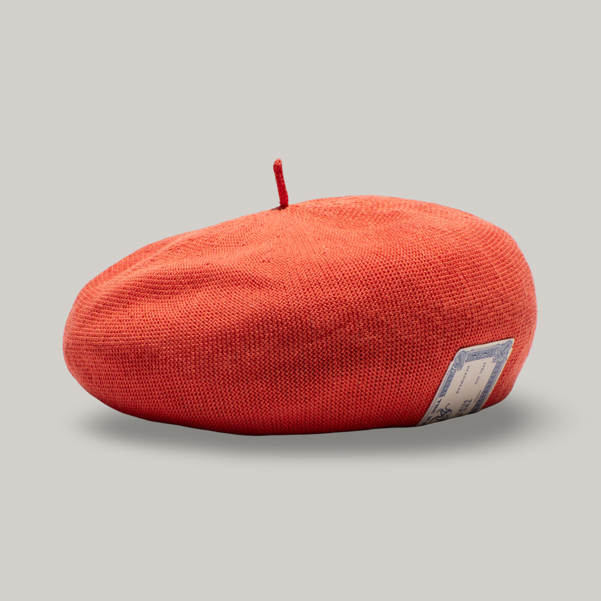 H.W. DOG & CO. COTTON CHOBO BERET - ORANGE