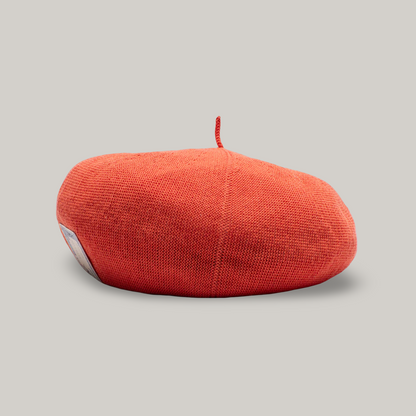 H.W. DOG & CO. COTTON CHOBO BERET - ORANGE