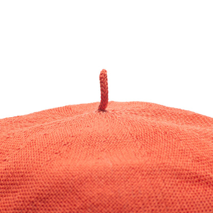 H.W. DOG & CO. COTTON CHOBO BERET - ORANGE