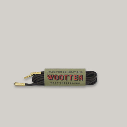 WOOTTEN 2MM ROUND LACES 90CM