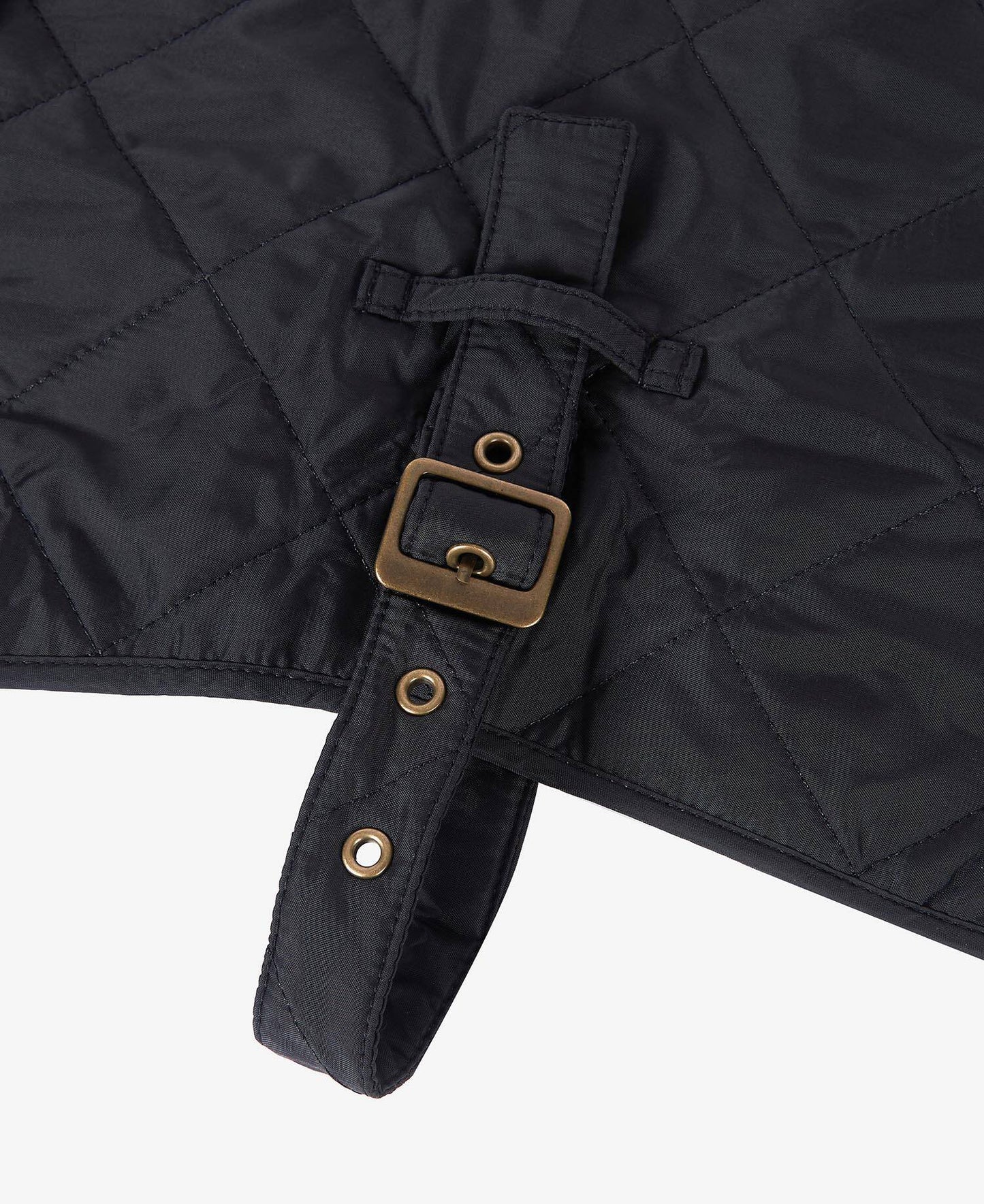 BARBOUR QUILTED DOG COAT - BLACK