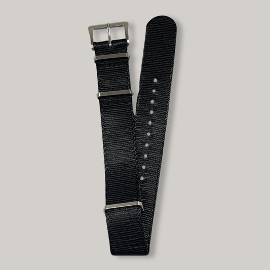 Naval Watch Co. DELUXE NATO WATCH STRAP - BLACK