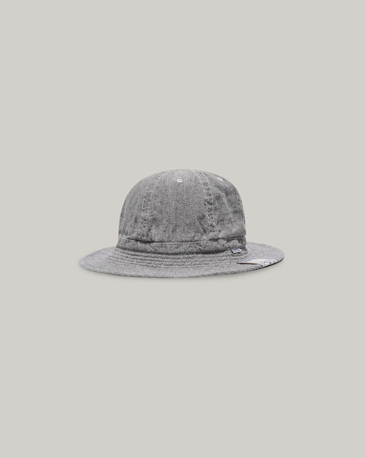 H.W. DOG & CO. LINEN FATIGUE HAT - LIGHT GREY