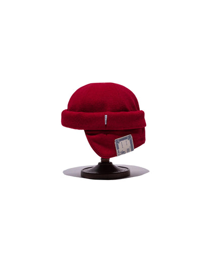 H.W. DOG & CO. FLAP ROLL CAP - RED