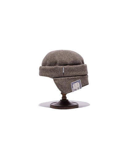 H.W. DOG & CO. FLAP ROLL CAP - BEIGE